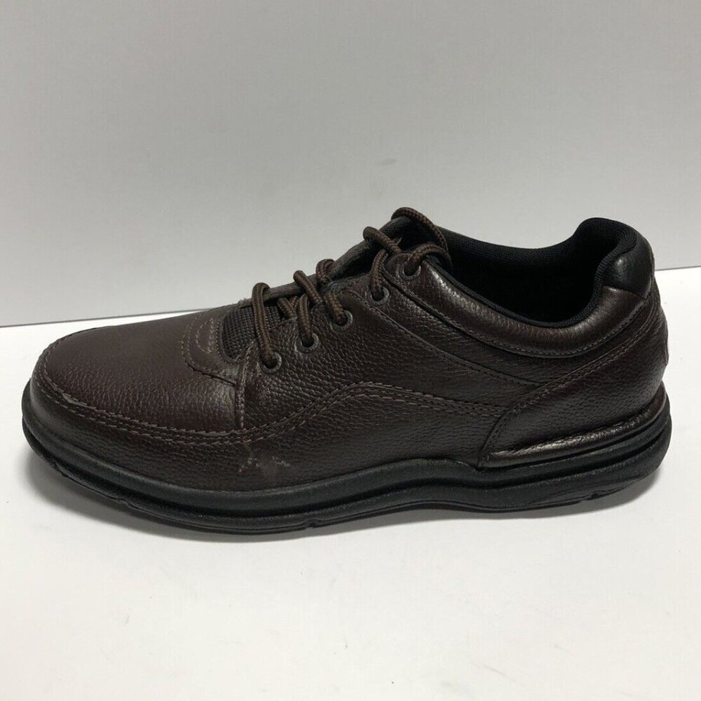 Rockport Men's World Tour Classic Oxford Brown, Size 10.5 M